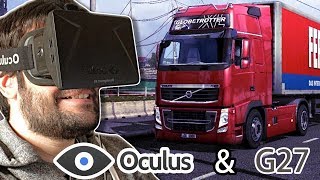 Euro Truck Simulator con OCULUS RIFT e VOLANTE g27