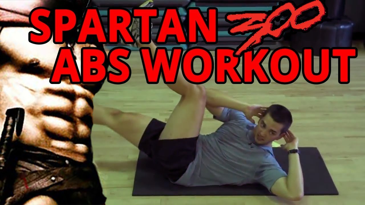 6 Day Crossfit Spartan 300 Workout for push your ABS