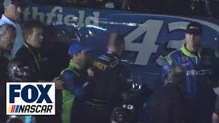 Marcos Ambrose Punches Casey Mears in the Face - Richmond - 2014 NASCAR Sprint Cup