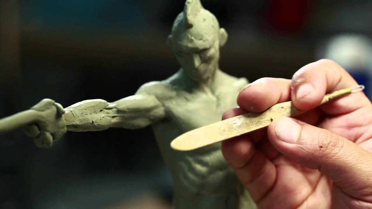 Sculpture Techniques - How to Sculpt a Humanoid Maquette with Jordu