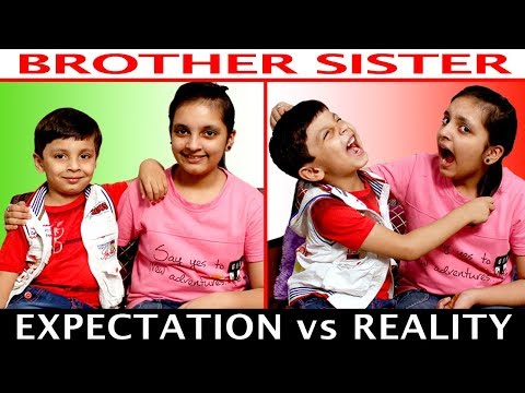 EXPECTATION vs REALITY | Brother & Sister #Funny #Roleplay Types of Kids | Aayu and Pihu Show