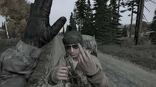 Dayz - Tried to high-five a guy coming out of Grishino