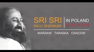 Выступление Шри Шри Рави Шанкара в Варшаве
