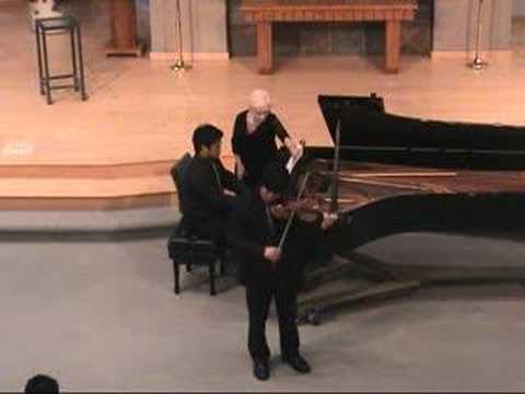 Jason Chen performs Prokofiev Violin Concerto No. 1 (Part 1) - YouTube