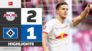 Baumgartner BRACE! | RB LEIPZIG — HAMBURGER SV | Highlights | Matchday 7 – Bundesliga 2025/26