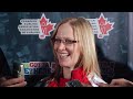2012 Scotties Tournament of Hearts Draw 10 Media Scrum