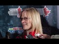 2012 Scotties Tournament of Hearts Draw 10 Media Scrum