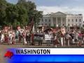Protesting Gaza Aid Convoy Massacre Start Loving joined by others at White House Protesting Gaza Aid Convoy Massacre Start Loving joined by others at White House