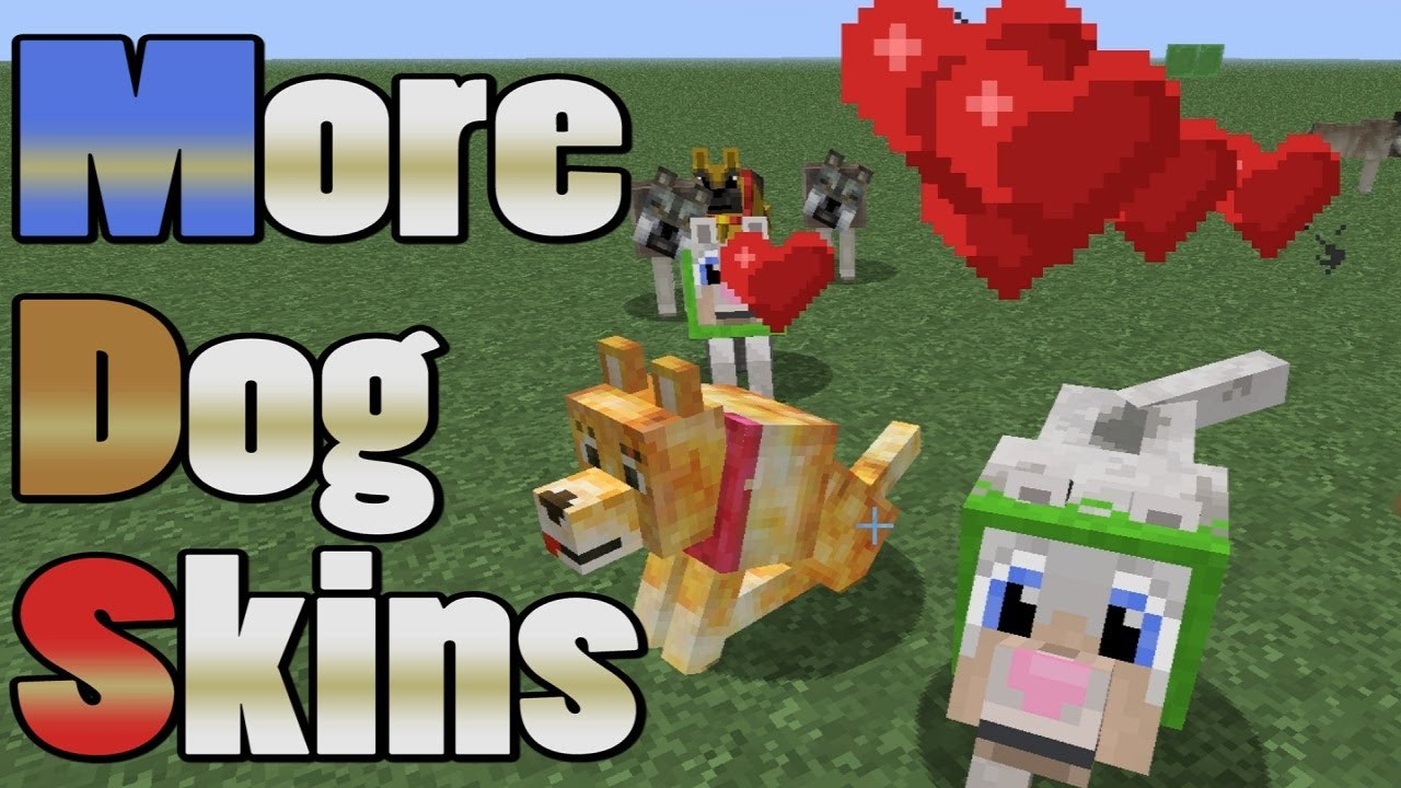 Docm77's Minecraft Tutorial Multiple Dog Skins YouTube