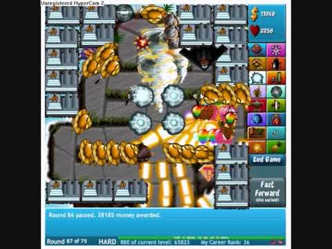 Bloons Tower Defense 4 Level 90 without cheats - YouTube