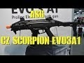 DesertFox Airsoft SHOT Show 2014: ASG CZ Scorpion EVO 3 A1 Proline Electric Airsoft Gun