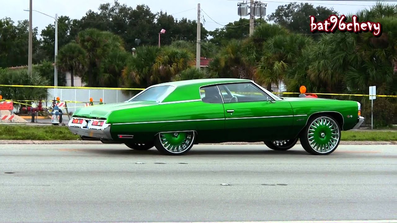 72+Impala+on+26S Candy Green 72 Caprice Donk on 26" Asantis & 72 Donk Vert on DUB 24's ...