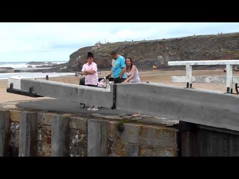 Girl jumps in canal AGAIN