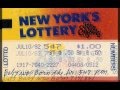 NY Lottery Tickets 1982