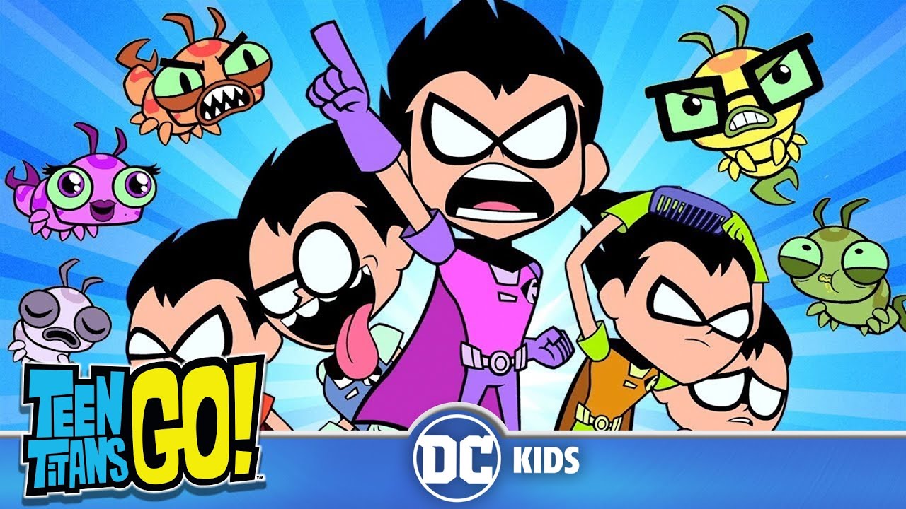 Teen,Titans,Go!,En,Español,|,Silkies,contra,Robins,|,DC,Kids.