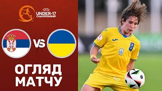 Сербія – Україна. Чемпіонат Європи U-17, груповий етап / Огляд матчу