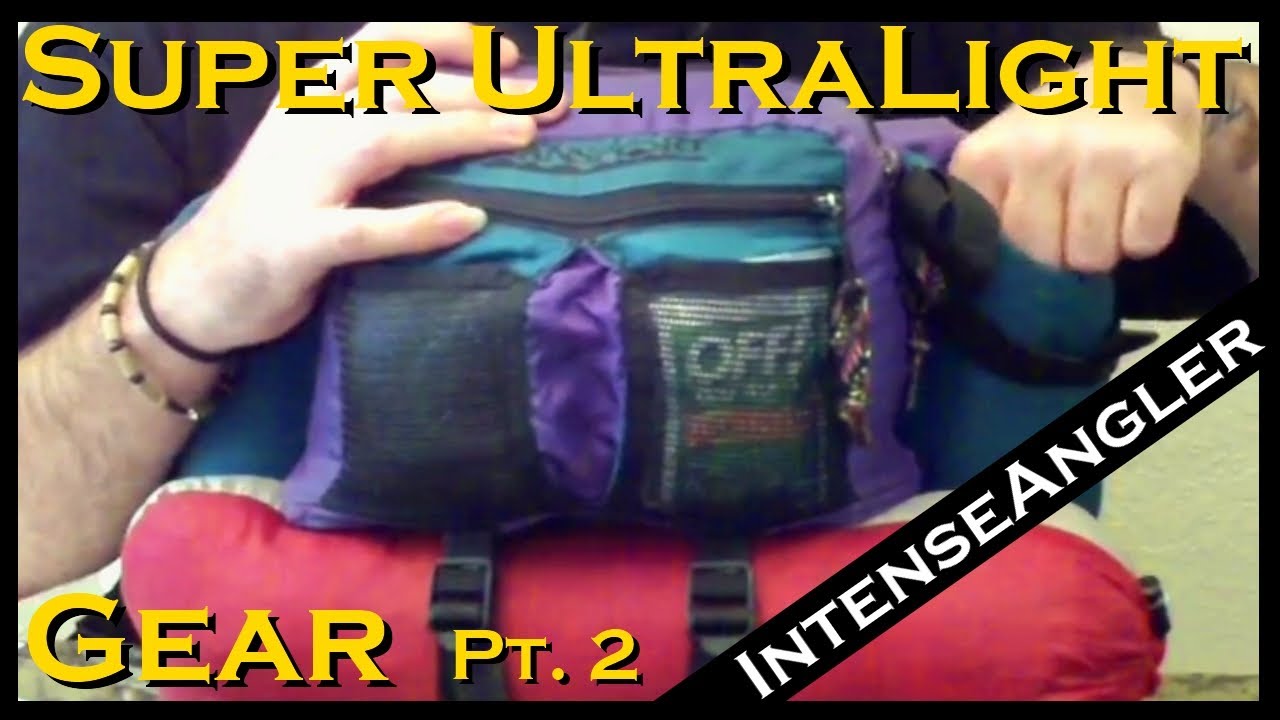 super ultralight gear list