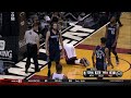 LeBron James takes forearm to throat from Josh McRoberts: Bobcats at Heat