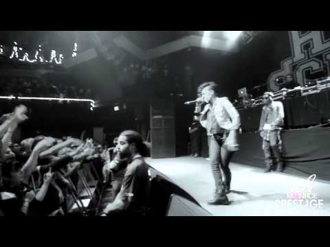 Wiz Khalfia Brings out Lola Monroe on tour in Washington DC