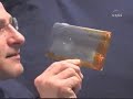 Astronaut demos drinking coffee in space