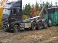 Volvo FH 16 Working in the mud