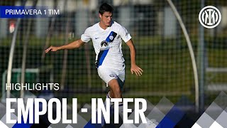 COMEBACK COMPLETE ✅ | EMPOLI 1-2 INTER | U19 HIGHLIGHTS | CAMPIONATO PRIMAVERA 1 23/24 ⚽⚫🔵?