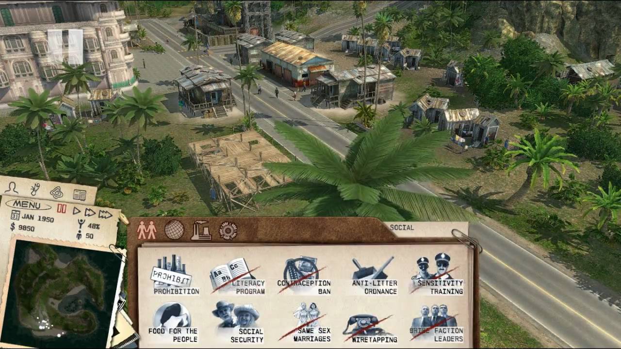 Tropico 3 Gameplay and Cheats, for PC (+Serial Number) - YouTube