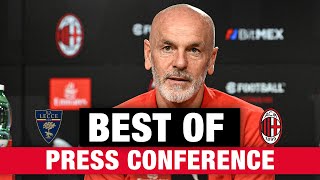 Lecce v AC Milan | Best of Press Conference
