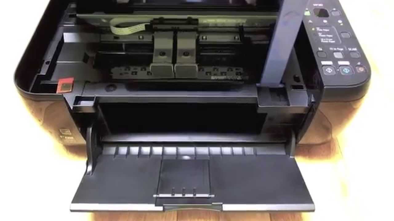 how to install ink cartridge in canon mp490 printer