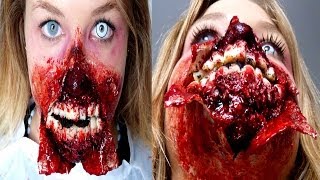 Maquillage Zombie sur EnjoyPhoenix