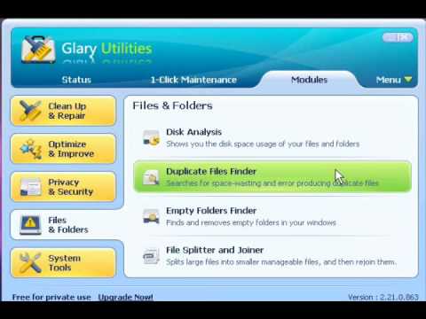 DOWNLOAD GLARY UTILITIES CNET