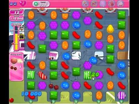 How to beat Candy Crush Saga Level 238 - 2 Stars - No Boosters - 159