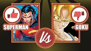 Confrontación: GOKU vs SUPERMAN