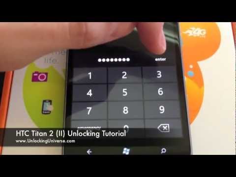 How to Unlock HTC Titan 2 for all Gsm Carriers using an Unlock Code ...