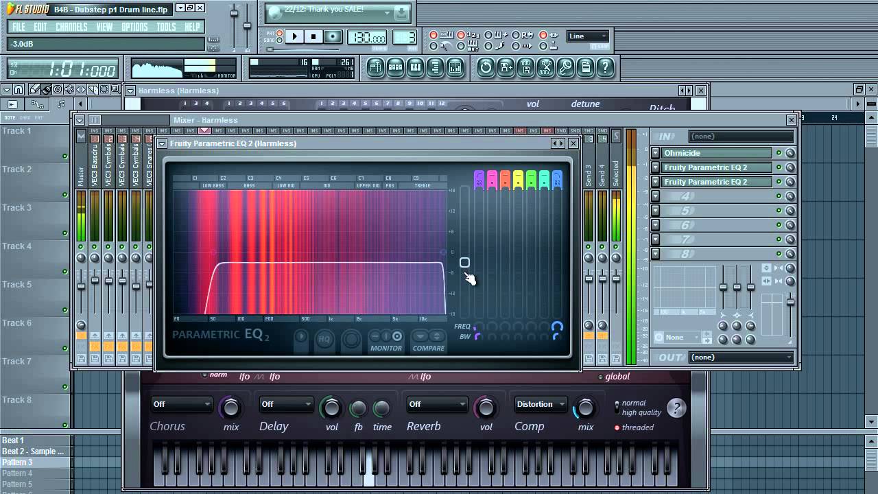 FL Studio: Dubstep Tutorial Part2 - The Bass - YouTube