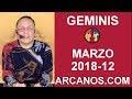 Video Horscopo Semanal GMINIS  del 18 al 24 Marzo 2018 (Semana 2018-12) (Lectura del Tarot)