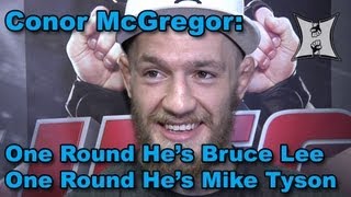 Conor McGregor on Knee Injury In Holloway Win, Boston Leprechauns , Guinness Beer + UFC In Ireland