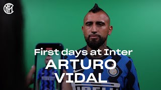ARTURO VIDAL | FIRST DAYS AT INTER 😎🇨🇱📹????