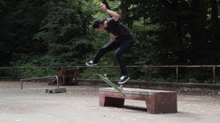 Incredible Tripleflip Backside Tailslide - Marcel Weber