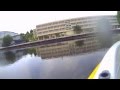 balade en bateau sur le lac d'hourtin