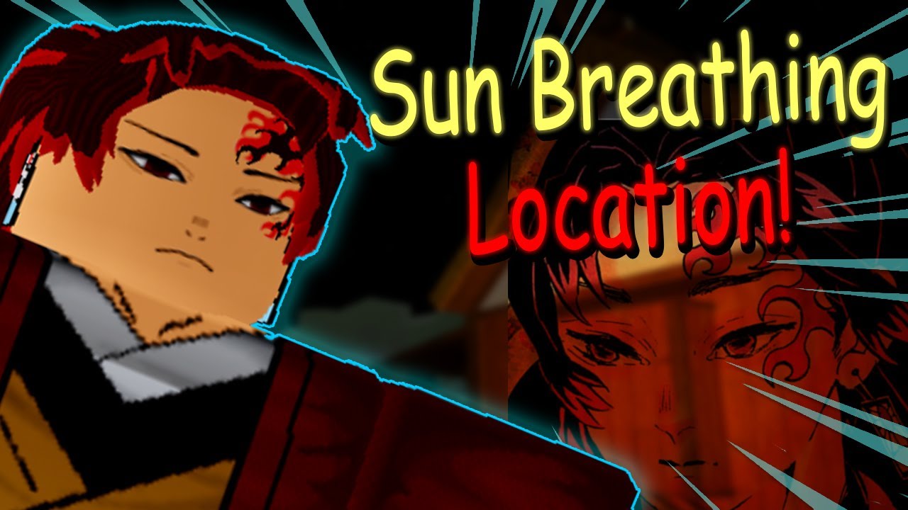 How To Get Sun Breathing Exact Location Roblox Demon