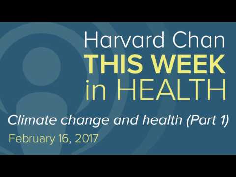 Climate Change and Human Health 