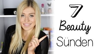 7 BEAUTY SÜNDEN ♥ BibisBeautyPalace