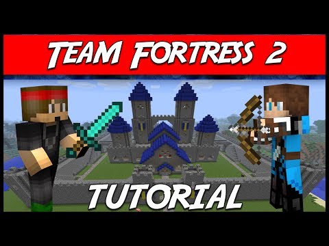 Minecraft | TEAM FORTRESS 2 (Take over the capture points!) | Plugin Tutorial