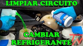 Limpiar circuito radiador y cambiar liquido refrigerante