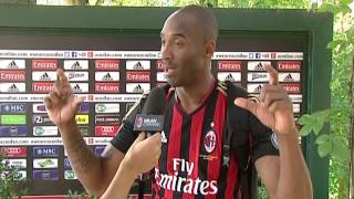 AC Milan | Kobe Bryant a Milanello!! 'Porto il Milan nel cuore'