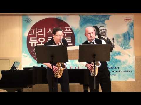 Duo de saxophone de Paris- Sonate en ut de J-M Leclair