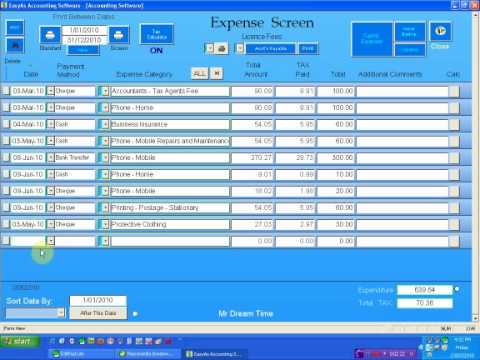 Accounting Software Update - EasyAs Accounting 6.8 Update - YouTube