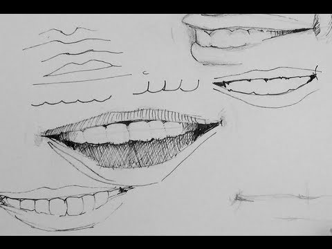 Pen & Ink Drawing Tutorial | Simple Tips on how to draw smiles and