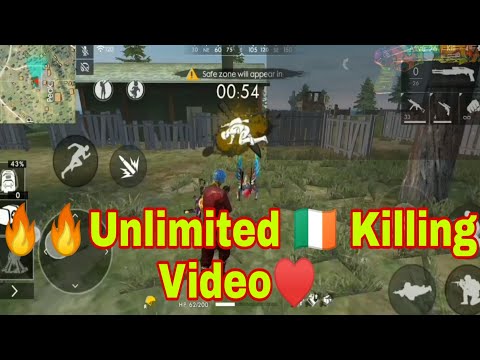Free fire Unlimited killing video | Very Hard and Funny killing video